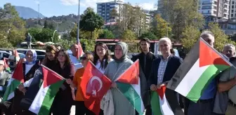 Artvin'den Filistin'e Destek İçin Karadeniz'e Açıldılar