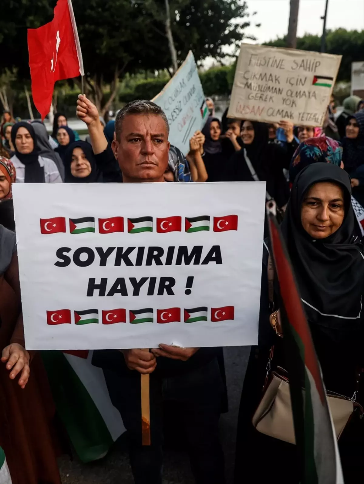 Silifke'de Gazze'ye Destek Etkinliği Düzenlendi