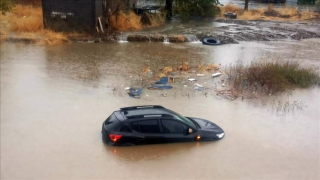 Heavy rain and storm are affecting Muğla! Roads, homes, and graves are underwater