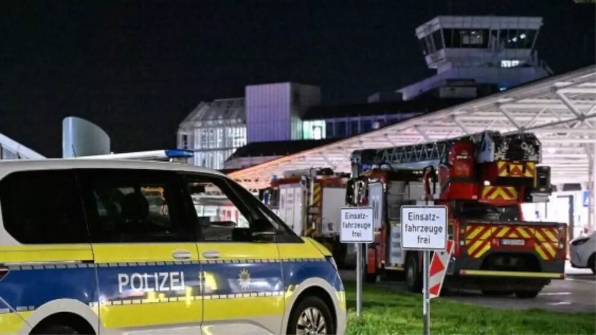 Münih Havalimanı'nda dron alarmı: 32 uçuş iptal edildi