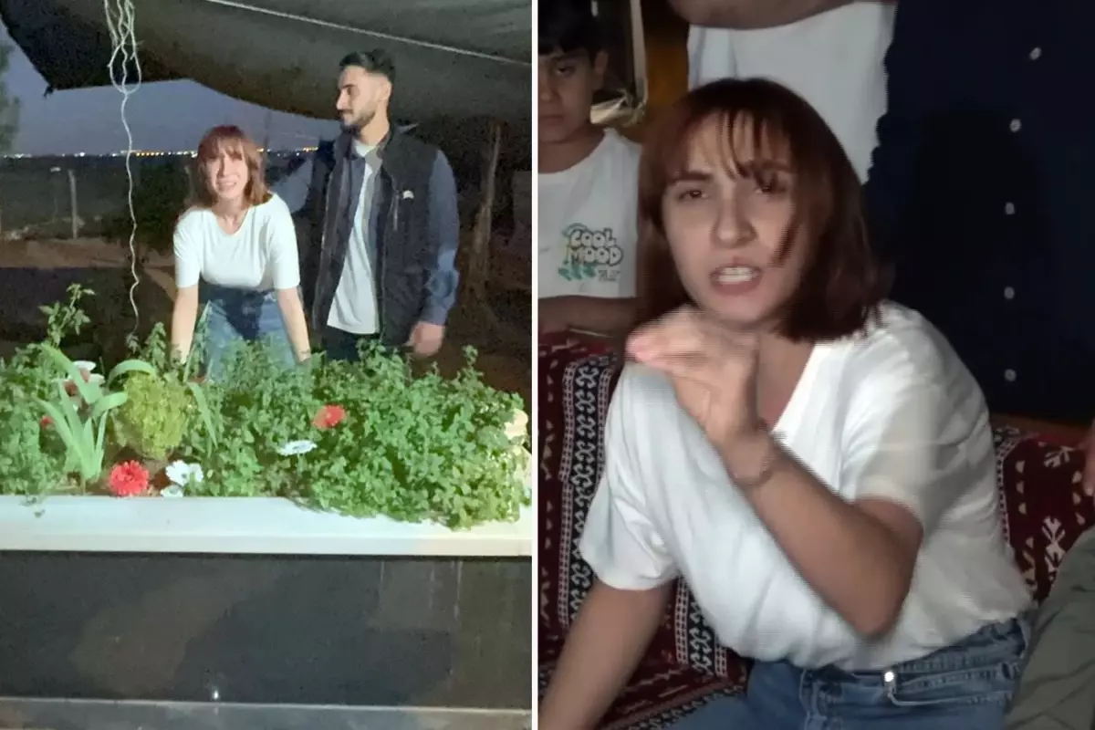 Narin'in mezarı başında sinir krizi geçirdi: Anne, ağabey, amca da gelmeyene kadar buradayım