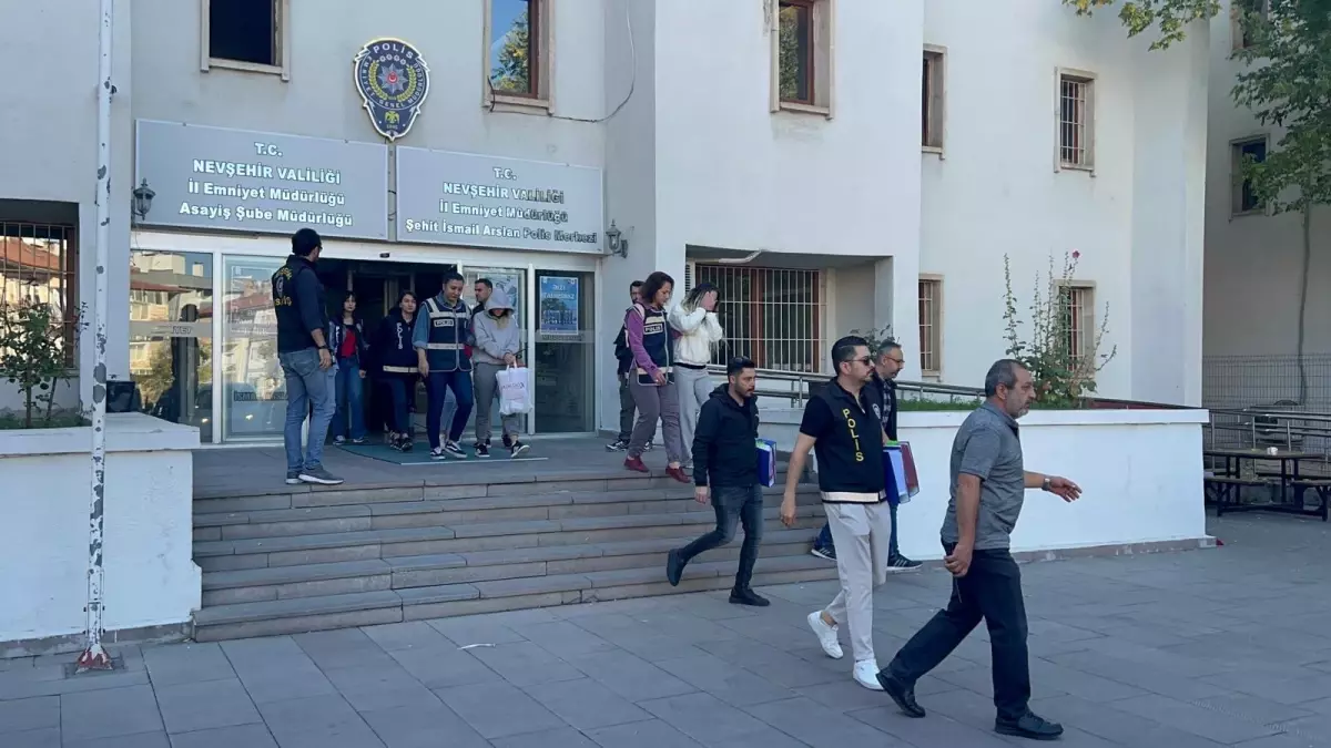 Nevşehir'de Fuhuş Operasyonu: 4 Gözaltı
