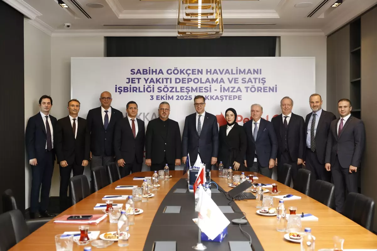 Petrol Ofisi ve Nakkaş Holding'den Sabiha Gökçen'e Yeni Jet Yakıtı Tesis Projesi