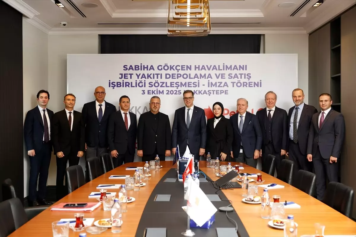 Petrol Ofisi ve Nakkaş Holding'den Sabiha Gökçen Havalimanı'na Yeni Jet Yakıtı Tesisinde Ortaklık