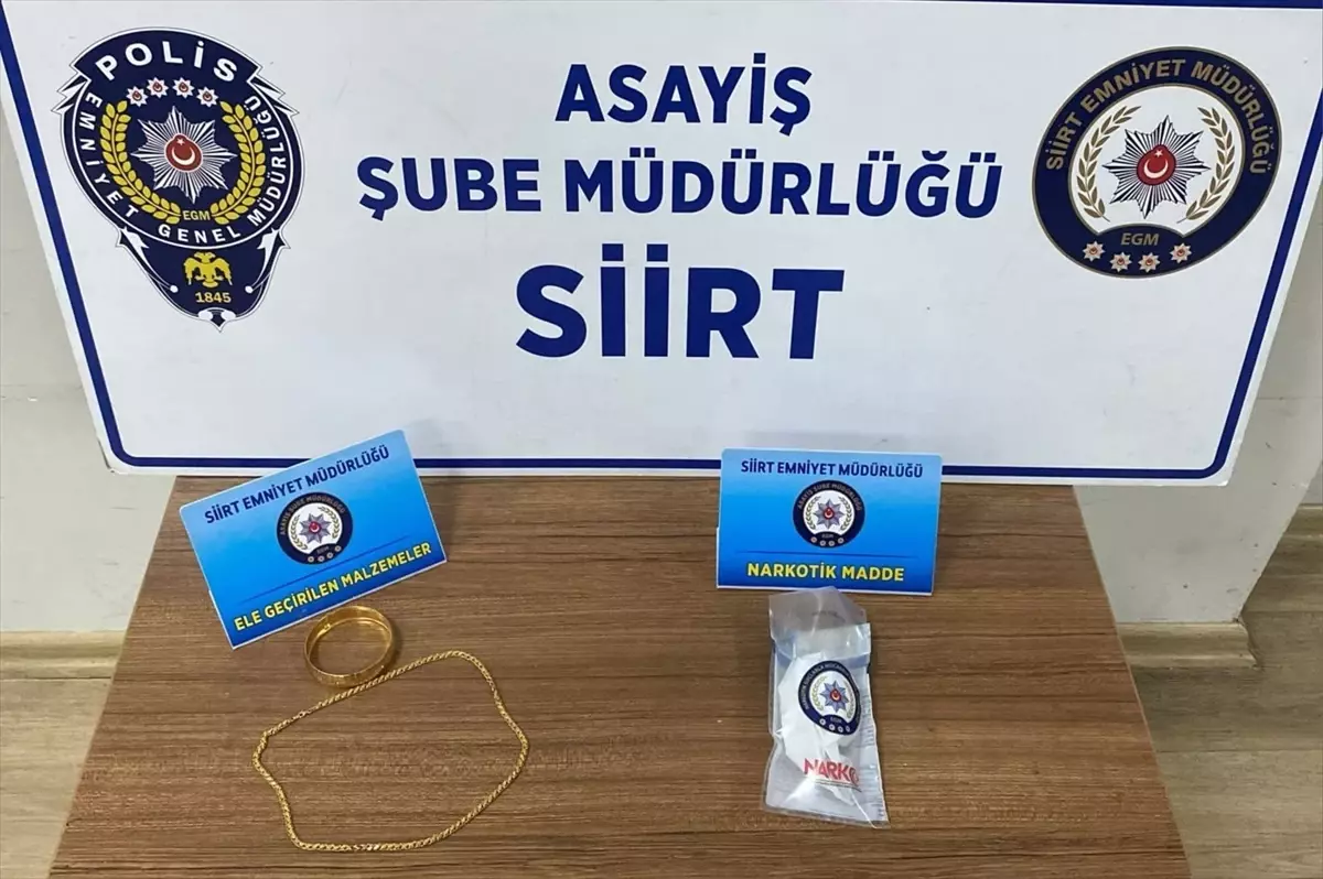 Siirt'te Sahte Altın Satan 3 Şüpheli Yakalandı, Biri Tutuklandı