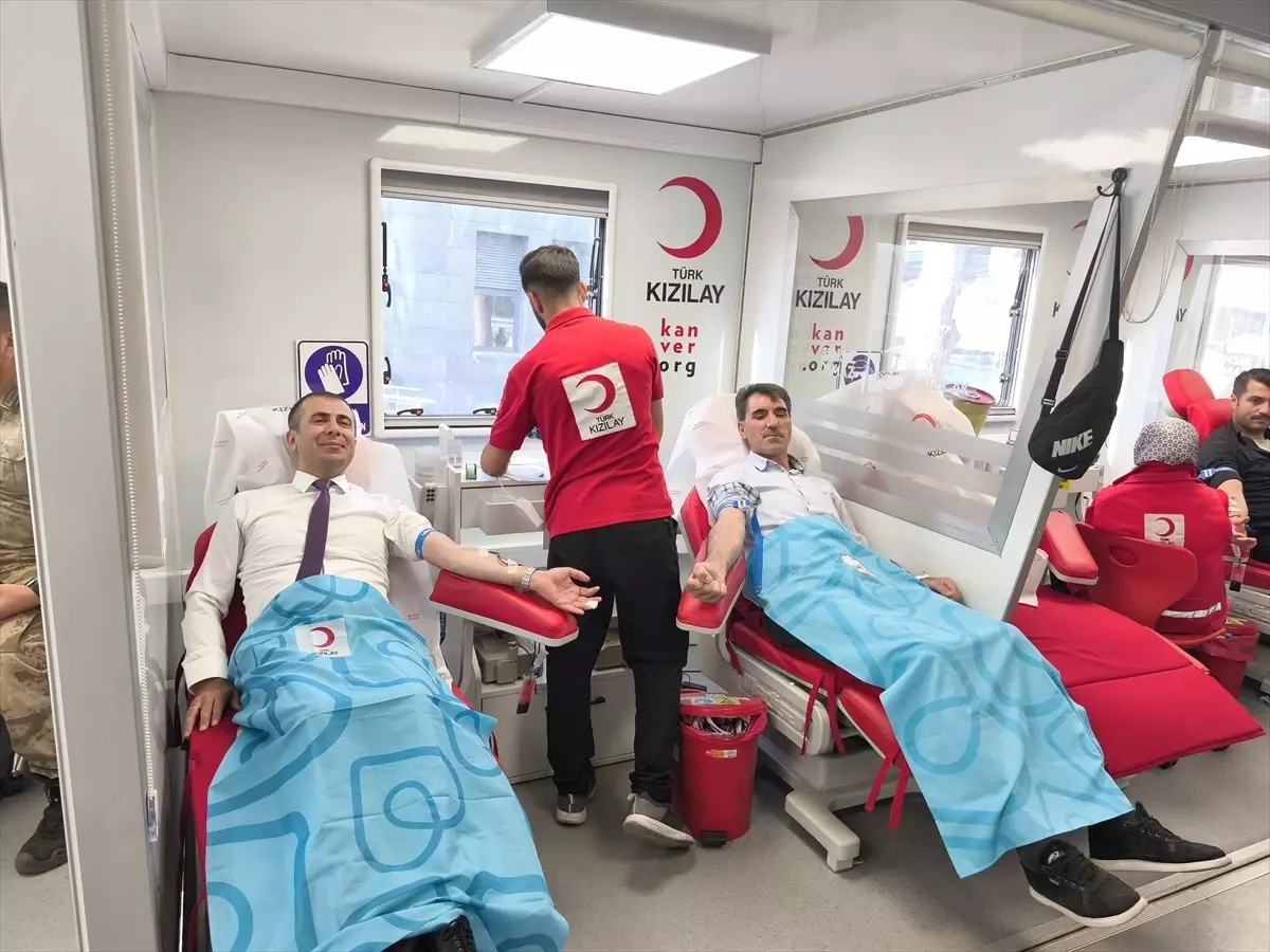 Kızılay'dan Solhan'da Kan Bağışı Kampanyası