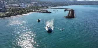 Trabzon'da Filistin'e Destek İçin Deniz Filo Etkinliği Düzenlendi