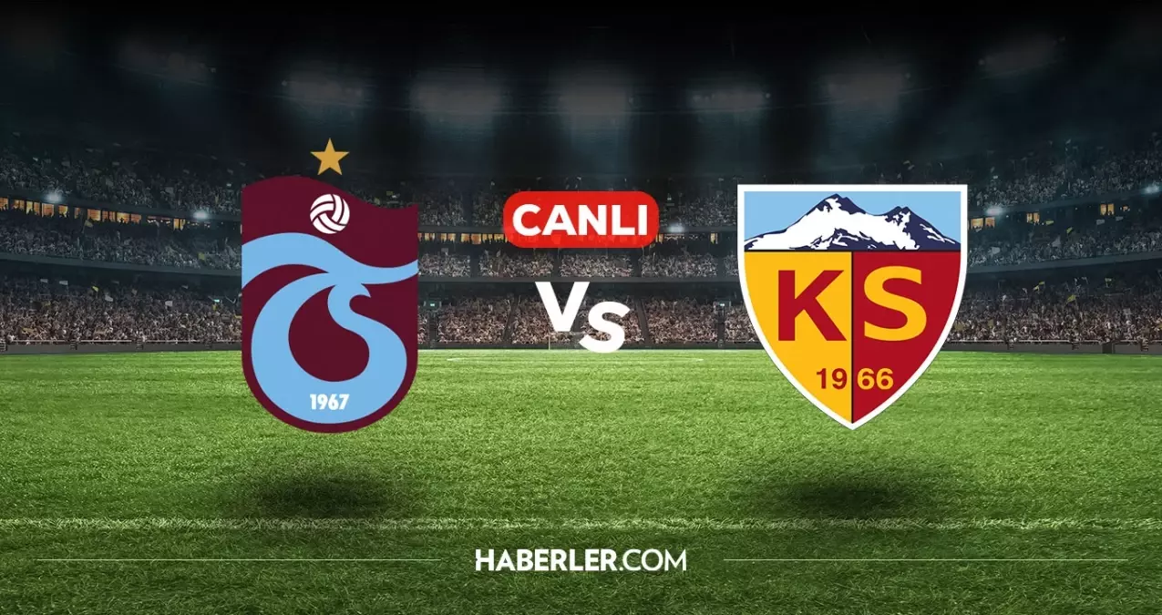 Trabzonspor Kayserispor CANLI nereden izlenir? Trabzonspor Kayserispor maçı hangi kanalda, nasıl izlenir?