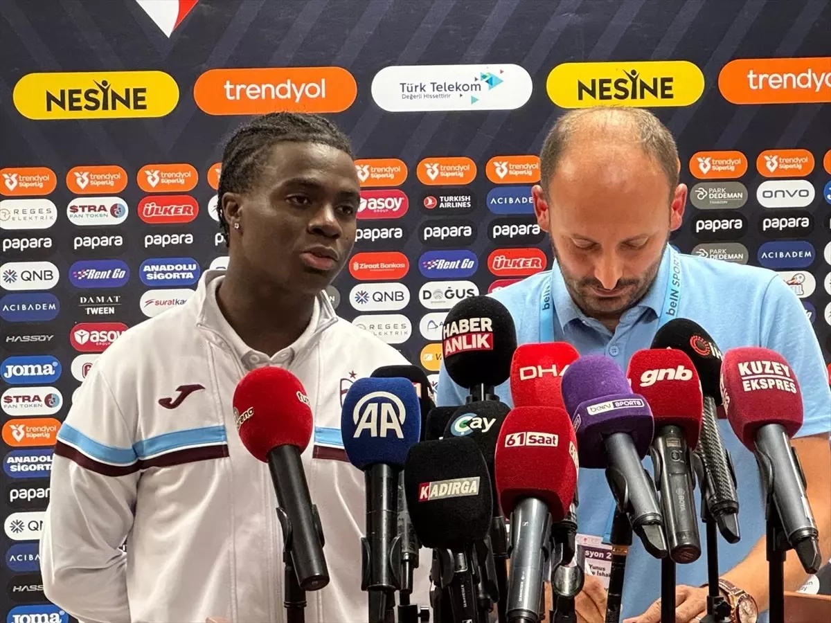 Trabzonspor, Kayserispor'u 4-0 Yendi: Christ Inao Oulai'nın Açıklamaları