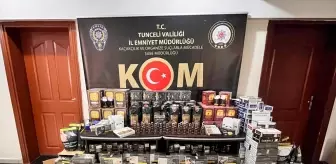 Tunceli'de Kaçak Tütün Operasyonu: 5 Şüpheli Adli İşleme Tabii