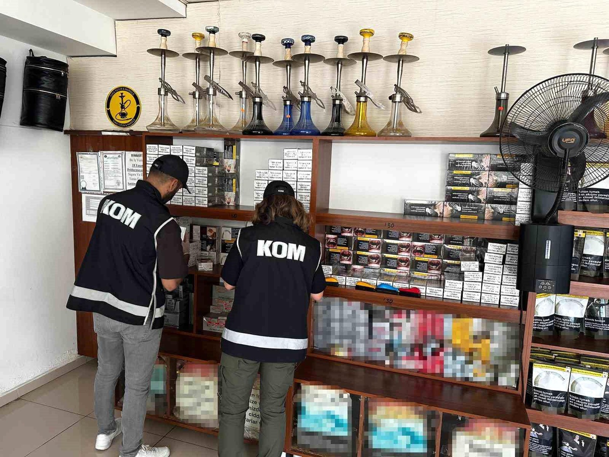 Tunceli'de Tütün ve Makaron Kaçakçılığına Operasyon