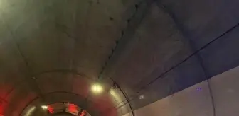 Yeni Zigana Tüneli'nde Yangın Tatbikatı Yapıldı