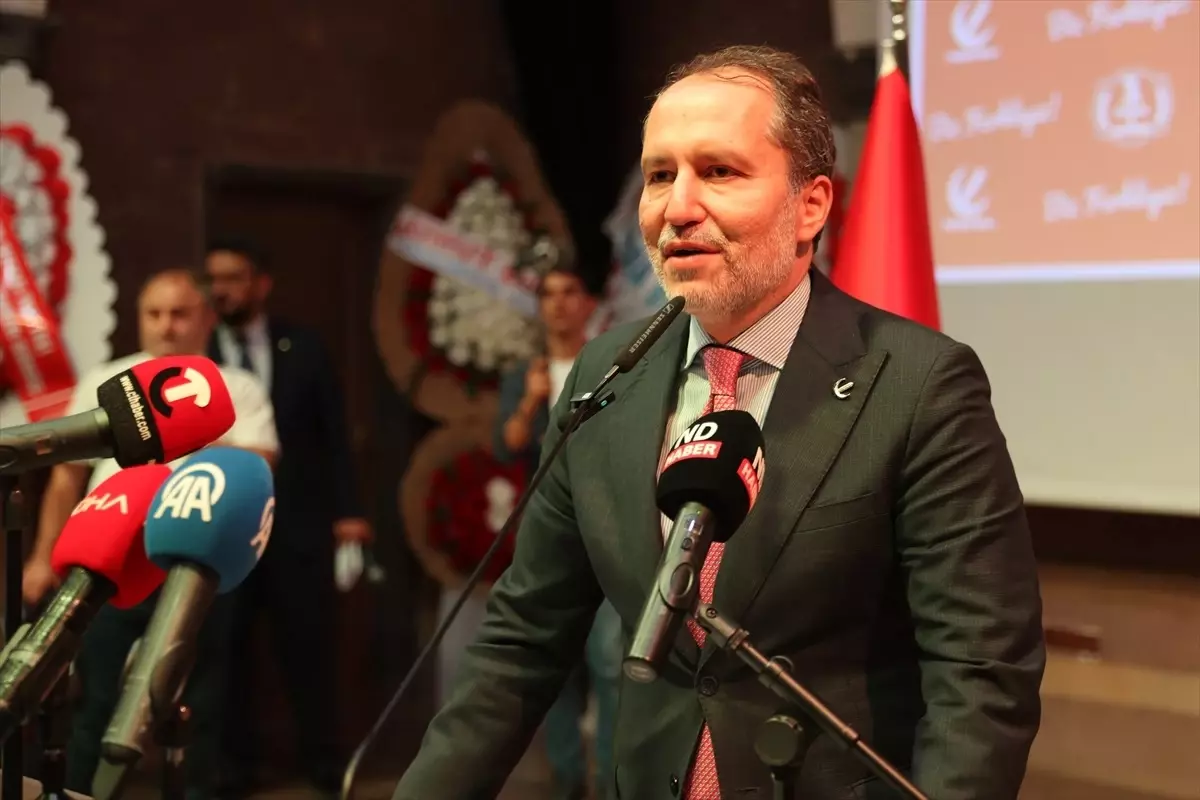 Fatih Erbakan, Nevşehir'de Kongre ve Gazze Planını Eleştirdi