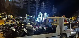 Adana'da Motosiklet Denetimlerinde 526 Araç Trafikten Men Edildi