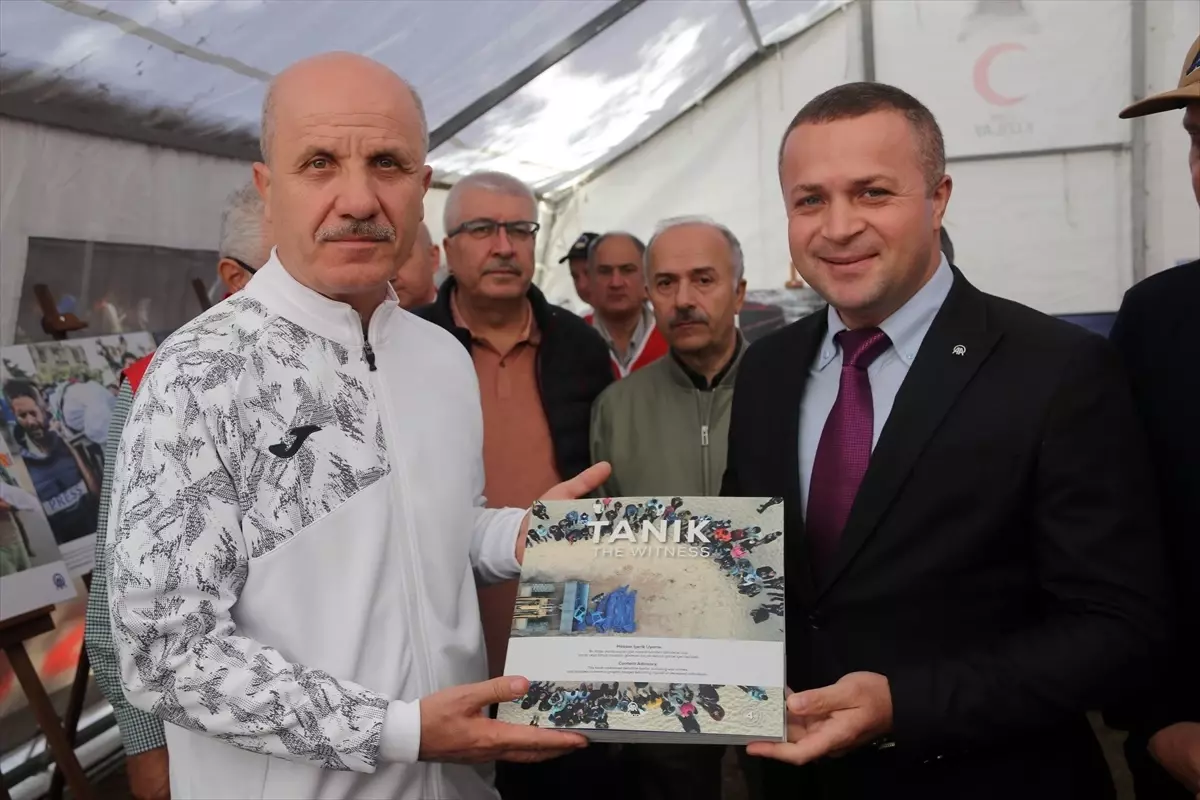 Amasya Üniversitesi ve Anadolu Ajansı işbirliğinde 'Filistin' konulu fotoğraf sergisi düzenlendi