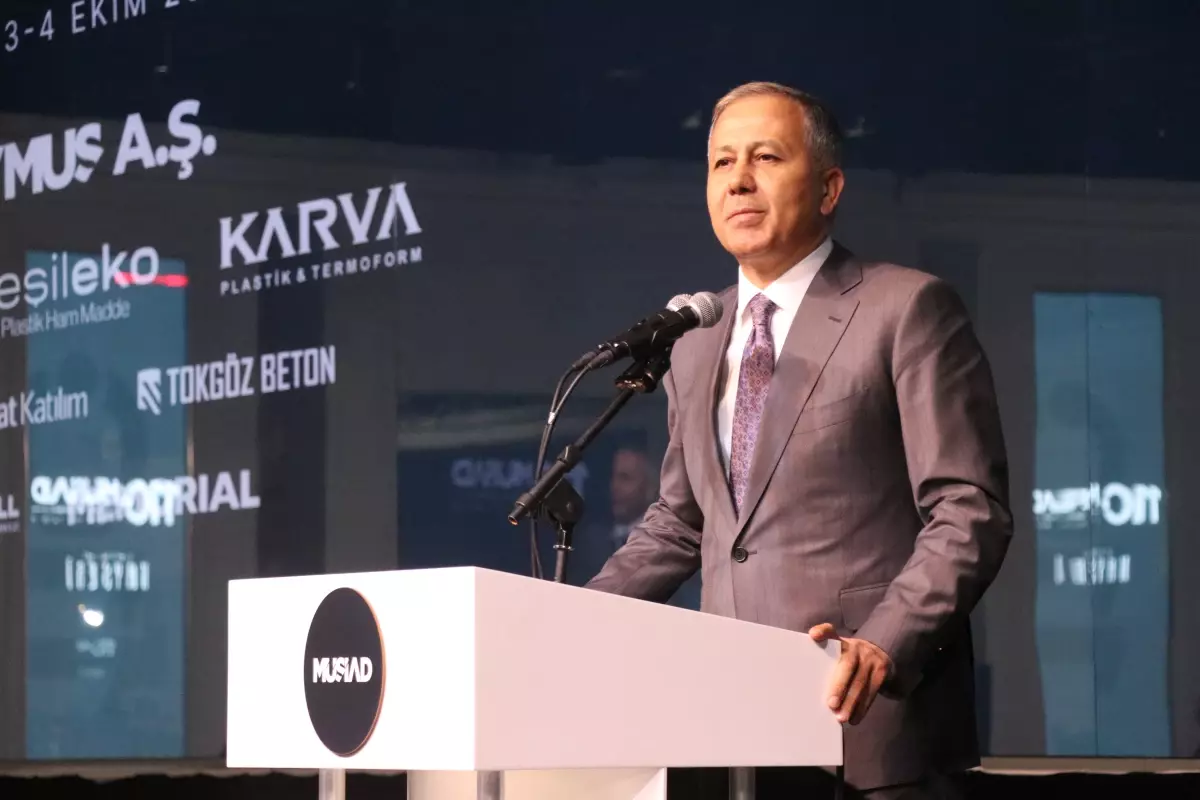 İçişleri Bakanı Yerlikaya MÜSİAD'ın 110'uncu Genel İdare Kurulu Programına Katıldı