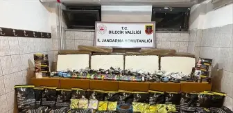Bilecik'te Kaçak Tütün Operasyonu: 569 Bin Makaron Ele Geçirildi