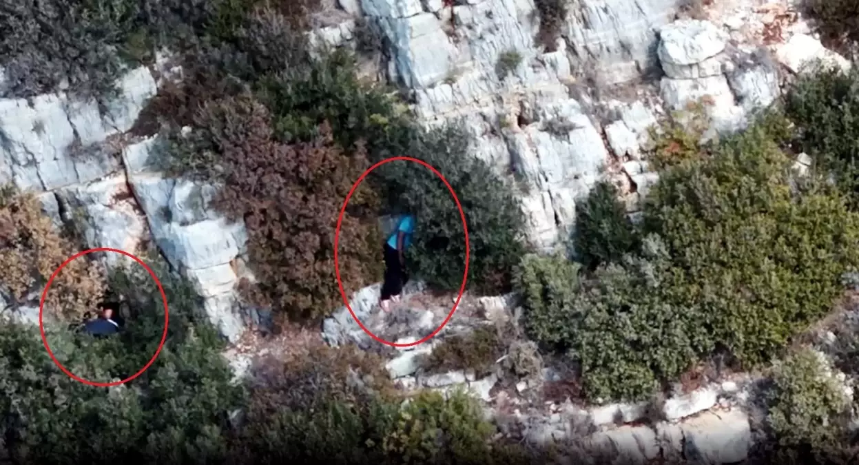 Hatay'da Dronla Yakalanan 9 Kaçak Avcıya İdari Yaptırım Uygulandı