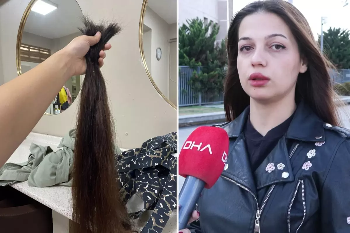Genç hemşire iyi niyetinin kurbanı oldu: Saçlarını kökünden kestiler