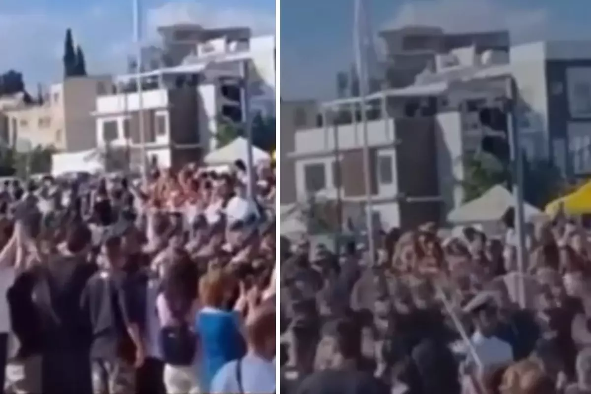 Güney Kıbrıs Rum Yönetimi'nden büyük provokasyon! Komandoların attığı slogan olay