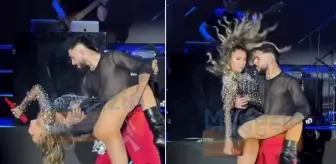 Hadise sahnede sınırları zorladı