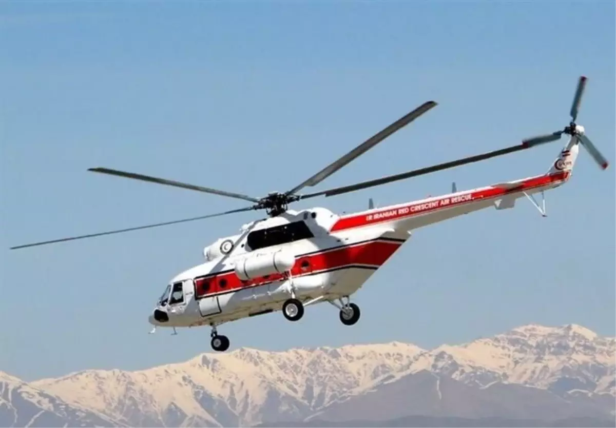 İran'ın Loristan Eyaletinde Kızılay Helikopteri Düştü: 2 Ölü