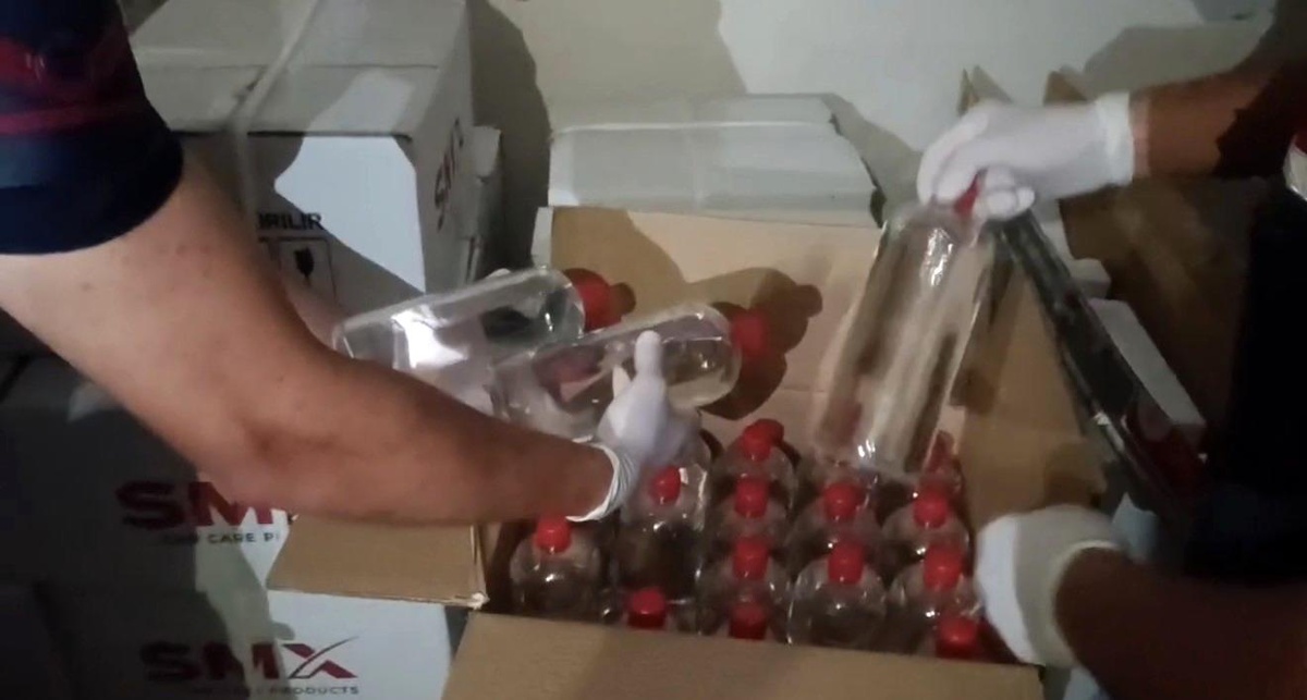 Samsun'da 620 Litre Kaçak Etil Alkol Ele Geçirildi