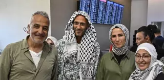 Sümeyye Erdoğan Bayraktar, Küresel Sumud Filosu Aktivistlerini Karşıladı