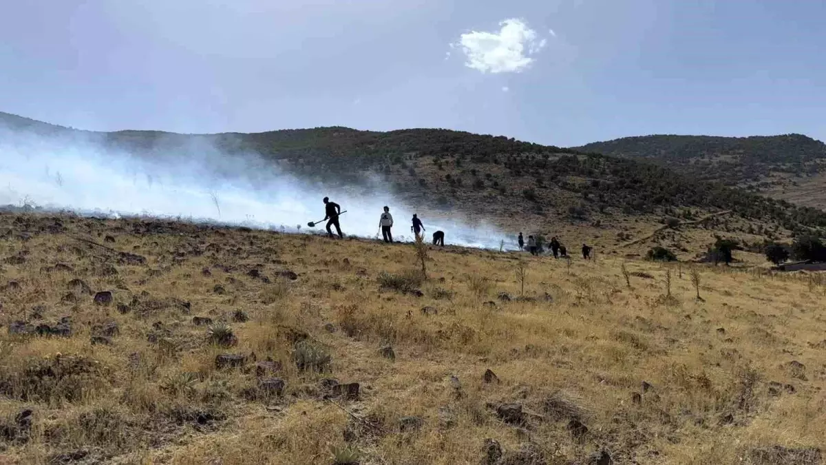 Konya'da Piknik Yangını Ormana Sıçramadan Söndürüldü
