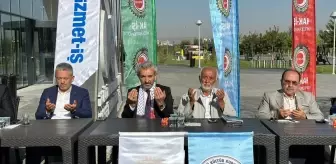 Kayseri'de bazı sivil toplum kuruluşları Gazze için toplandı