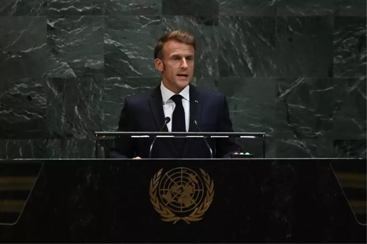 Macron'dan Barış Çağrısı: 'Belirleyici Bir Fırsatımız Var'