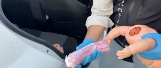 Drugs Found Inside a Toy Doll in Erzincan