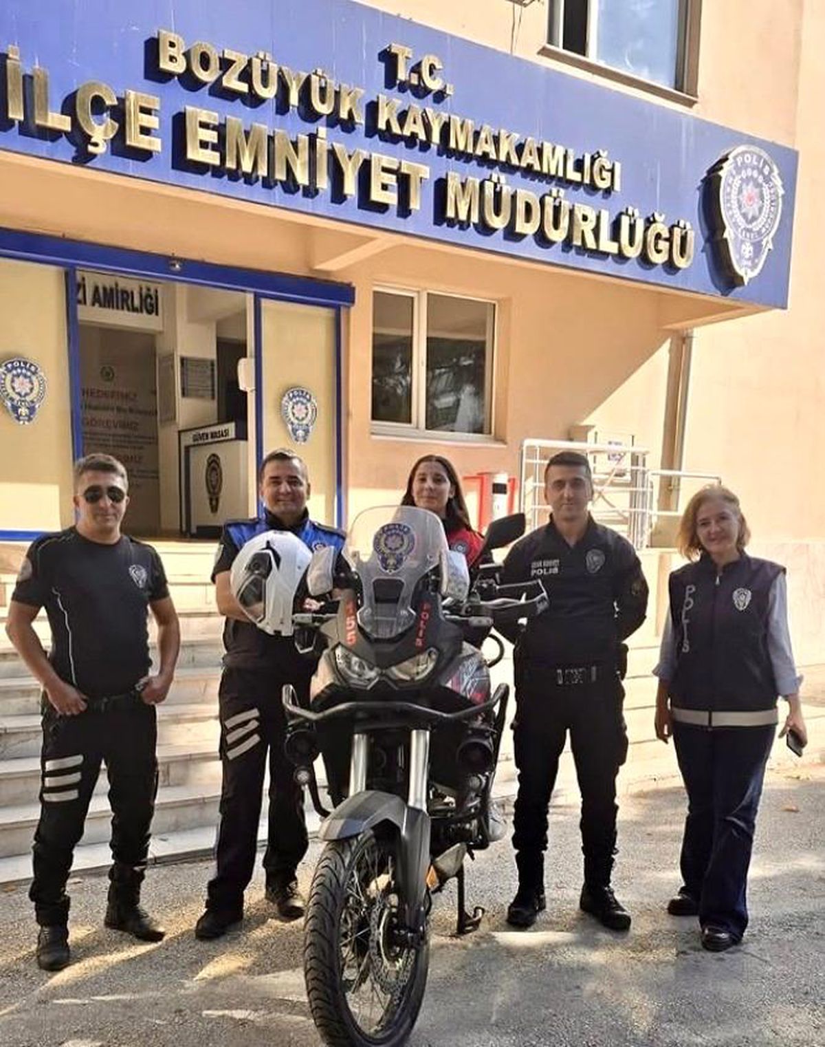 Bozüyük'te Motosikletli Polis Hayali Gerçekleşti