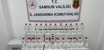 Samsun'da Kaçakçılık Operasyonunda 620 Litre Etil Alkol Ele Geçirildi