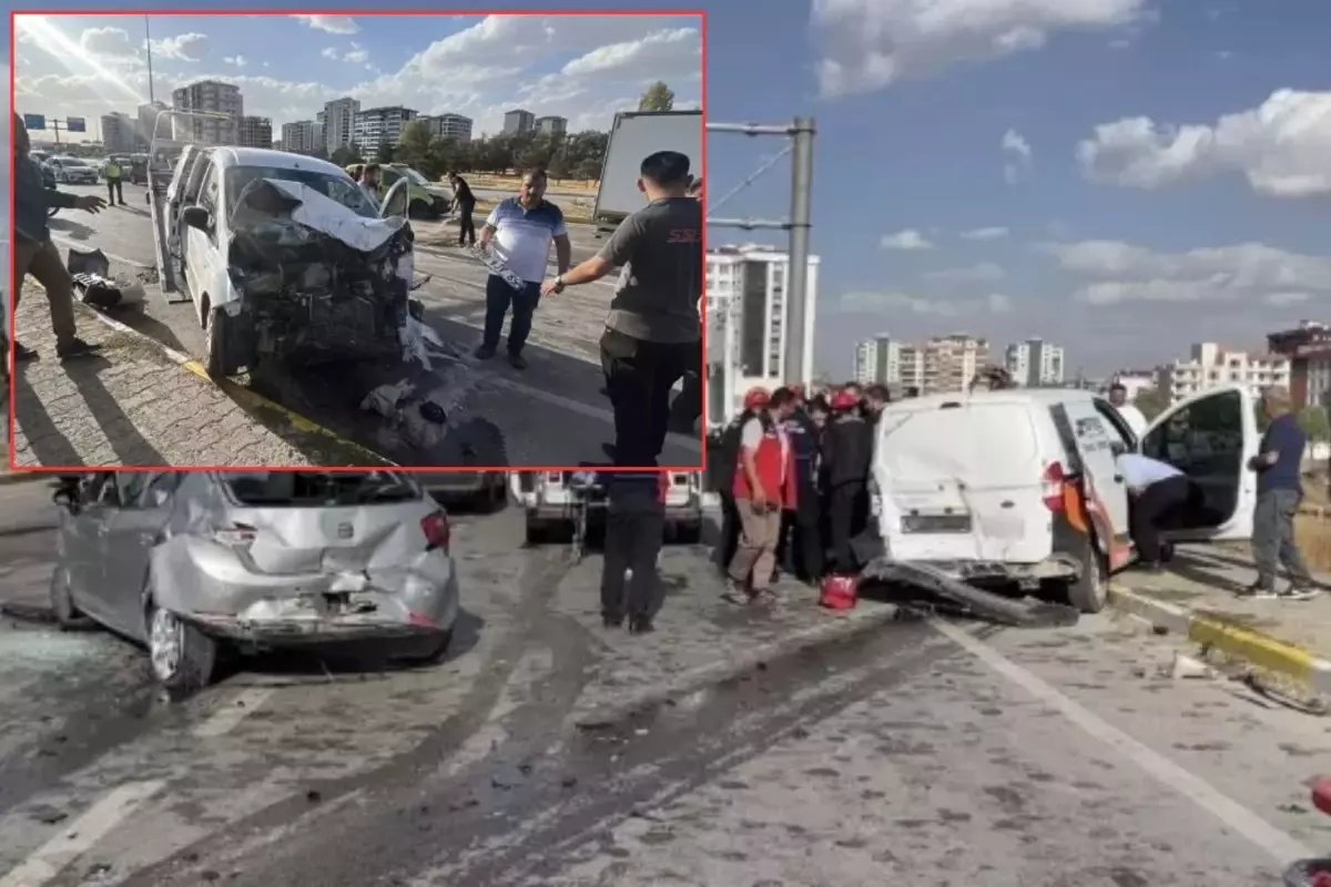 Sivas'ta zincirleme kaza faciası! 1 kişi hayatını kaybetti, 2'si çocuk 4 kişi yaralandı