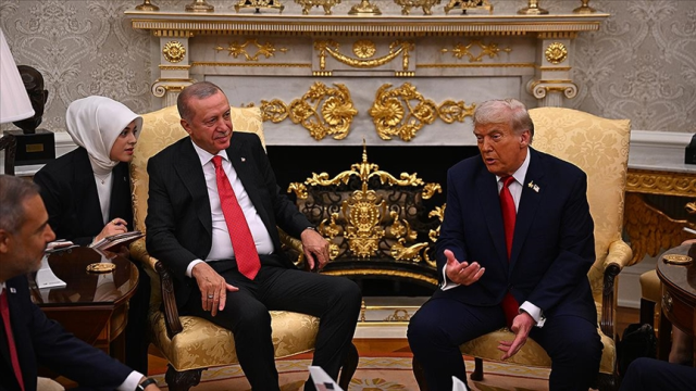 Trump: Erdoğan was very helpful, a tough man but my friend