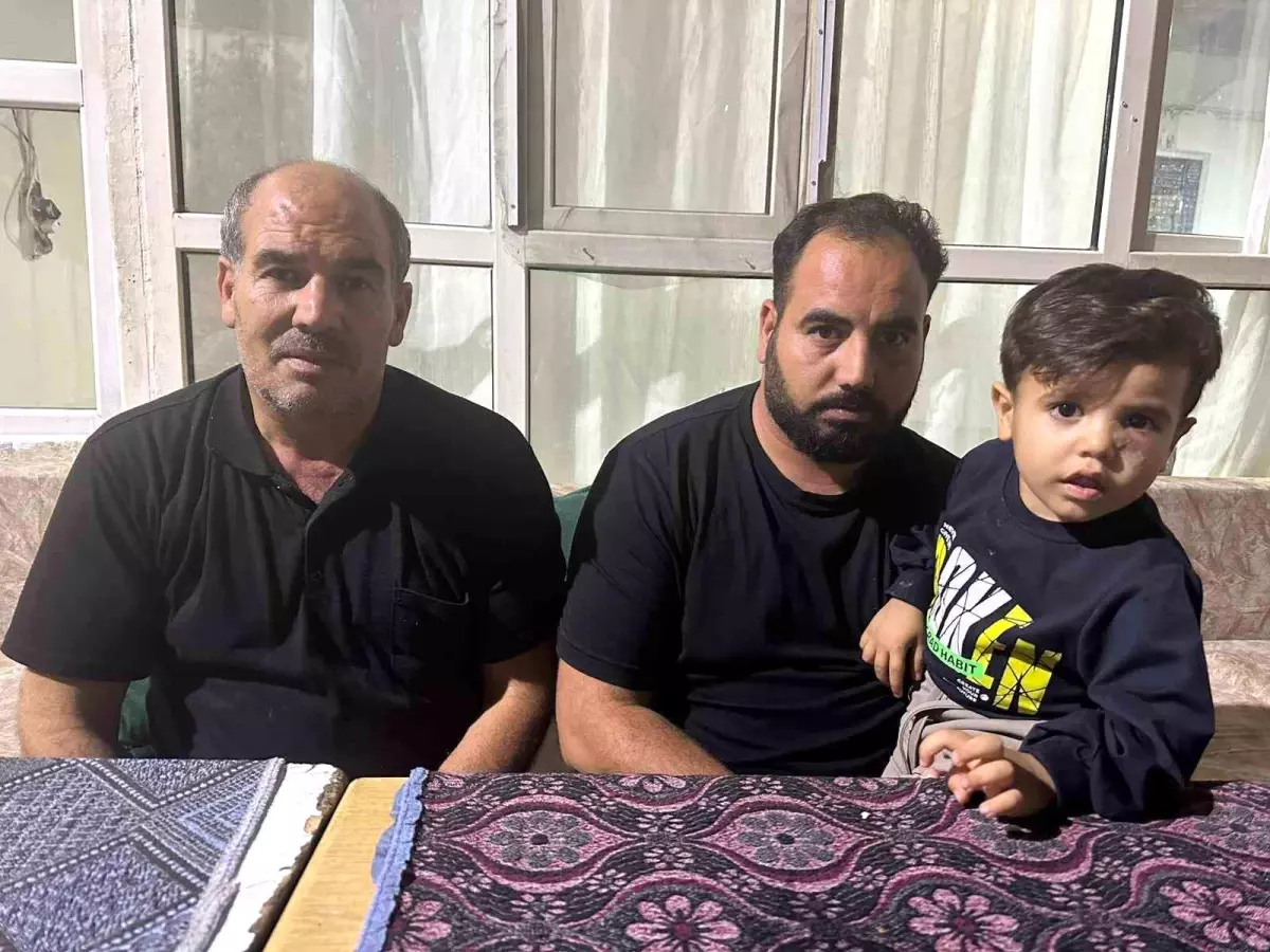 Şanlıurfa'da Yorgun Mermi Çocuğu Yaraladı