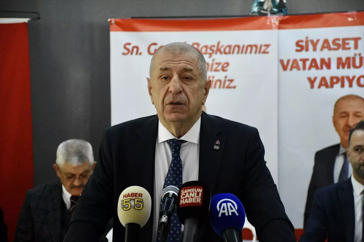 Ümit Özdağ, Samsun'da Tarım ve Konut Projelerini Açıkladı