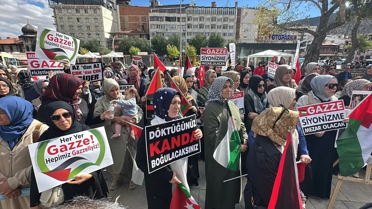 Afyonkarahisar Milli İrade Platformu, Gazze'ye Destek Açıklaması Yaptı