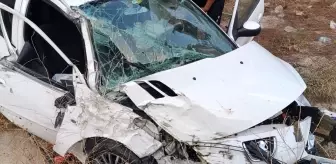 Amasya'da Trafik Kazası: Sürücü Yaralandı