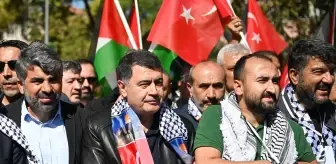 Başkentte Gazze İçin 'Kararlılık Yürüyüşü'