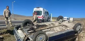 Ardahan'da Otomobil Devrildi: 4 Yaralı
