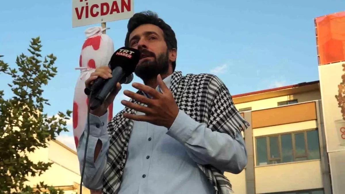 Balıkesir'de Filistin'e Destek Yürüyüşü