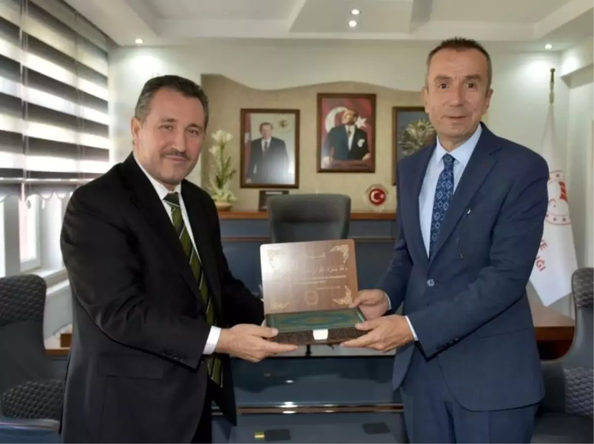 Bilecik İl Müftüsü'nden Tarım ve Orman Müdürü'ne Ziyaret