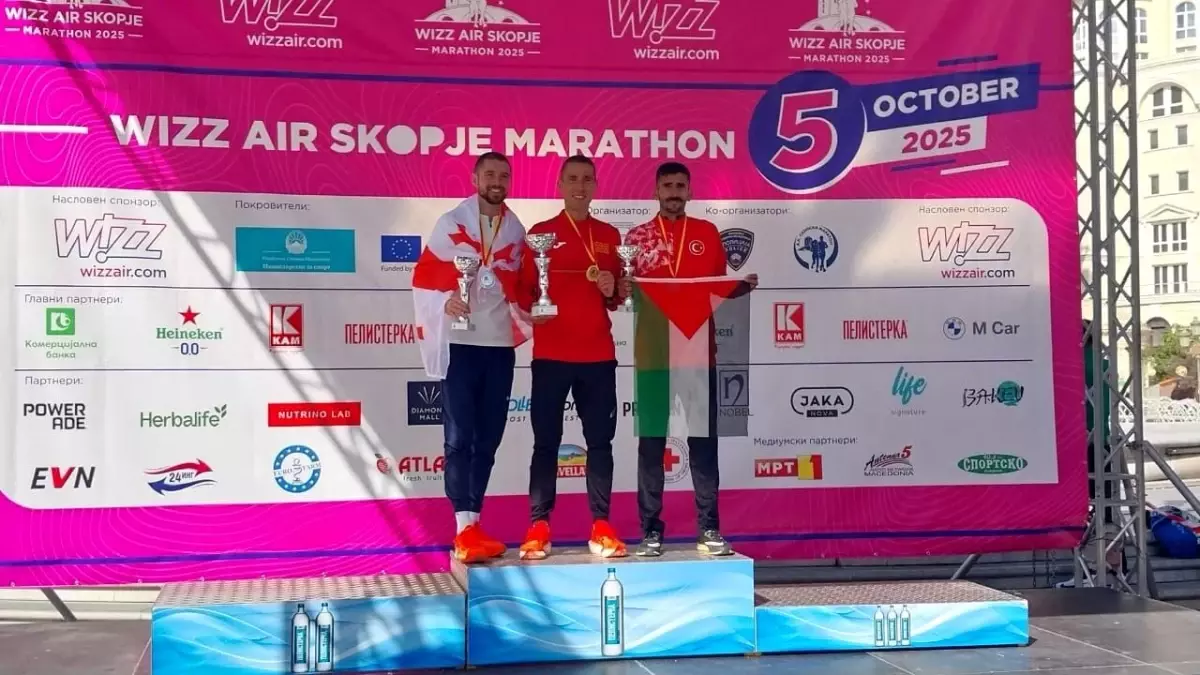 Yavuz Ağralı, Balkan Maratonu'nda 3.'lükle Gururlandırdı