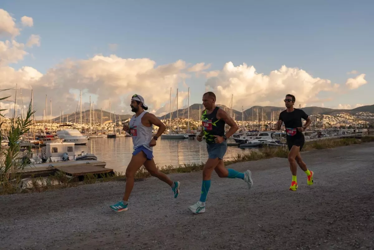 Bodrum Yarı Maratonu'na 24 ülkeden 2 bin 150 sporcu katıldı
