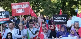 Çankırı'da Gazze'ye Destek Gösterisi Düzenlendi