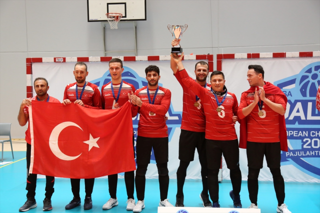 The Women's Goalball National Team that defeated Israel became the European champion