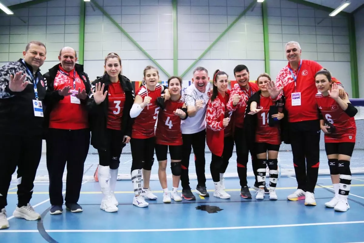 İsrail'i deviren Kadın Golbol Milli Takımı, Avrupa şampiyonu oldu