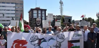 Kırıkkale'de Gazze Saldırılarına Protesto ve Destek Etkinliği